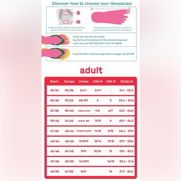 Havaianas Blue Fuchsia Tradi Zori  Unisex Flip-Flops - Picture 16 of 16